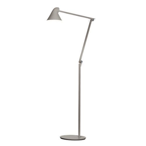 Louis Poulsen Lampadaire Njp (Gris Clair 2700k - Aluminium)
