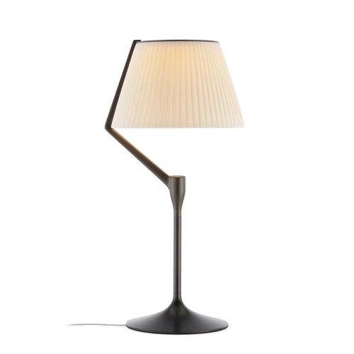 Kartell Lampe De Table Angelo Stone (Titane - Aluminium Moulé Sous Pression, Technopolymère Thermoplastique Transparent Et Tissu)