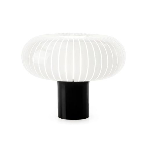 Kartell Lampe De Table Teresa (Blanc / Noir - Pmma Recyclé)