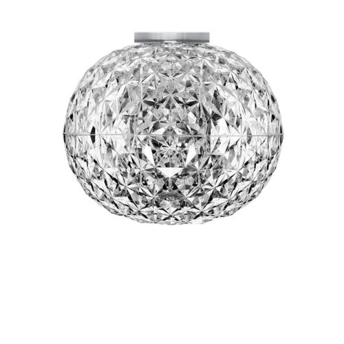 Kartell Lampe Murale Applique Ou Au Plafond Planet (Cristal - Technopolymère Thermoplastique Transparent)