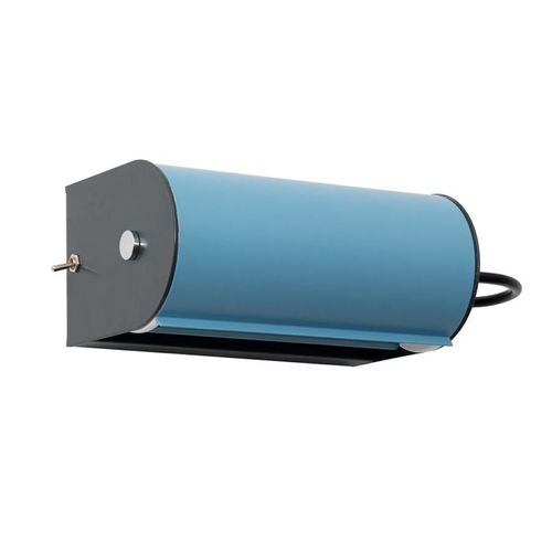 Nemo Lampe Murale Applique Applique Cylindrique Petite (Bleu Clair Et Gris Anthracite - Aluminium)