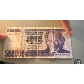 Billet Turque De 500 000