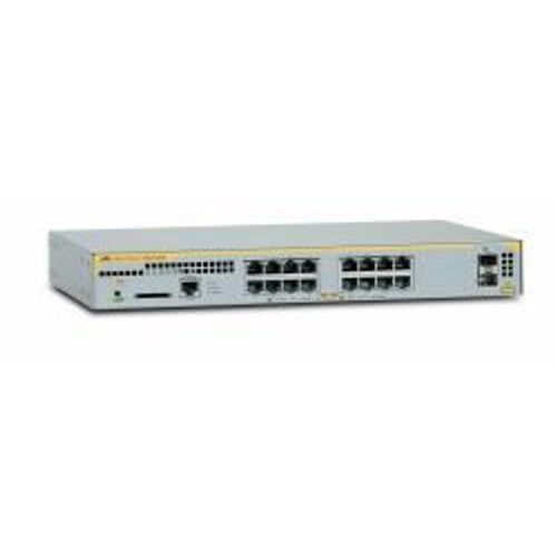 Allied Telesis AT x230-18GP - Commutateur - C2+ - Géré - 16 x 10/100/1000 (PoE+) + 2 x SFP - de bureau, Montable sur rack, fixation murale - PoE+ (240 W)