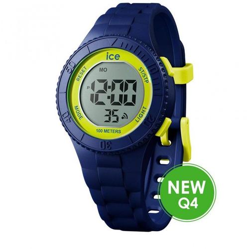 Ice Watch Digit Navy Yellow Montre Enfant Bleu Small 021274