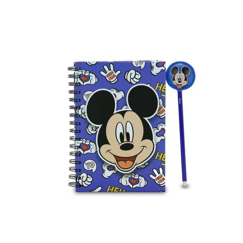 Disney - Carnet De Notes Avec Stylo Mickey Grins