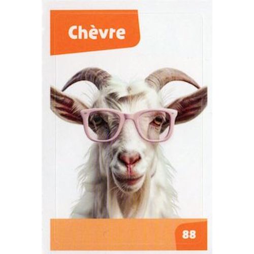 Autocollant Sticker Image Spa, Nos Amies Les Bêtes : 88 - Ferme Chèvre / Cora Match 2024