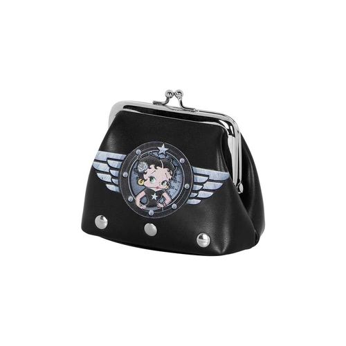 Betty Boop Motor Love Porte-monnaie Clic Clac, Noir