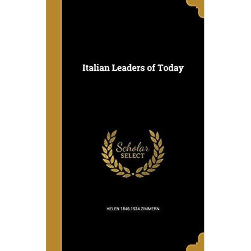 Italian Leaders Of Today