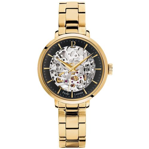 Montre Femme Pierre Lannier Automatic En Acier Jaune