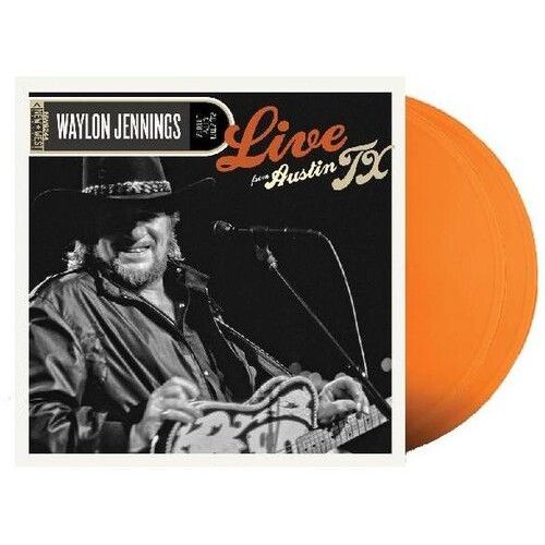 Waylon Jennings - Live From Austin Tx '89 [Vinyl Lp] Colored Vinyl, Orange