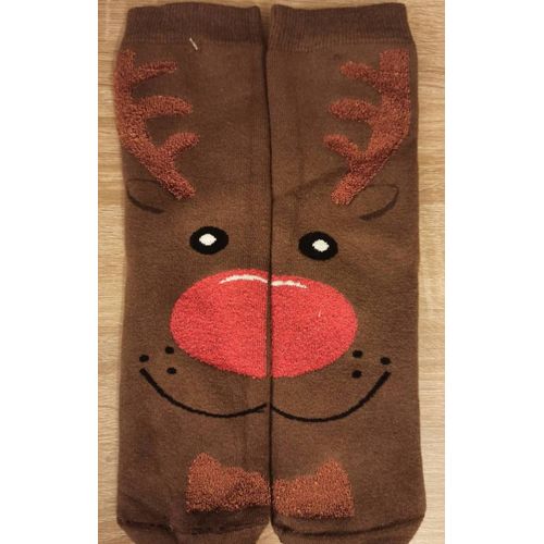 Deux Paires De Chaussettes De Noël Fantaisie