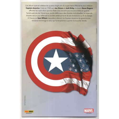 Captain America 80 Ans Exclusif Par Charest Et Larraz Panini Comics