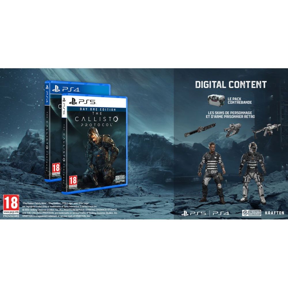 The Callisto Protocol Day One Edition Ps4