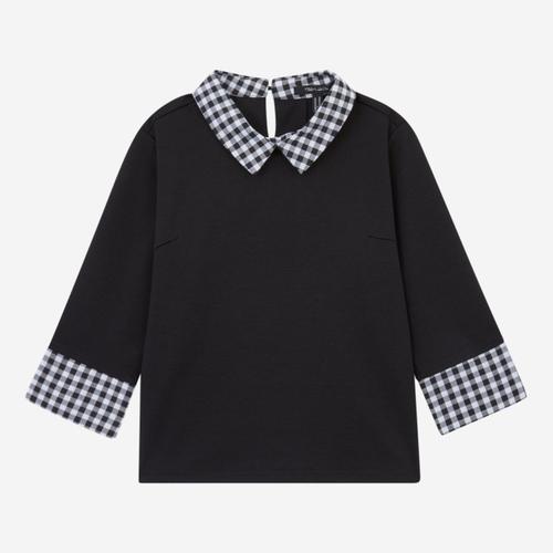 Teddy Smith Blouse Vichy Tavia Noire