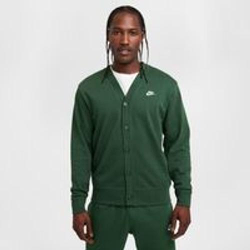 Cardigan Fairway En Maille Nike Club Pour Homme - Vert