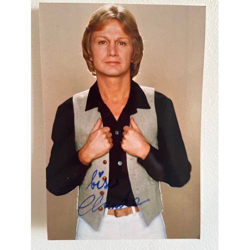 Photo Dédicacée Claude François 