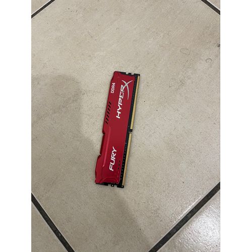 Ram hyper x ddr4 8go fury rouge 