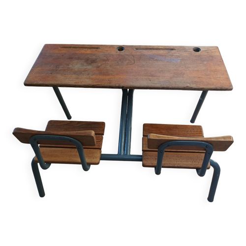 Bureau Daposcolier Vintage Bois