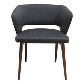 Fauteuil Coquille 1958 Michel Ducaroy Pour Ligne Roset Gris