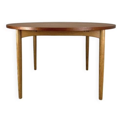 Table  Manger Danoise En Teck Et Chne Des Annes 1960 Bois