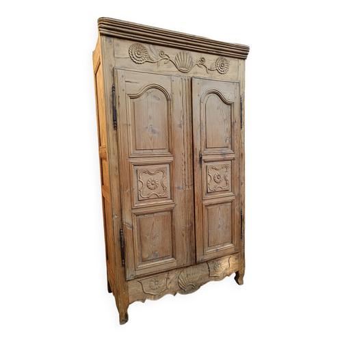 Armoire En Sapin Art Populaire Bois