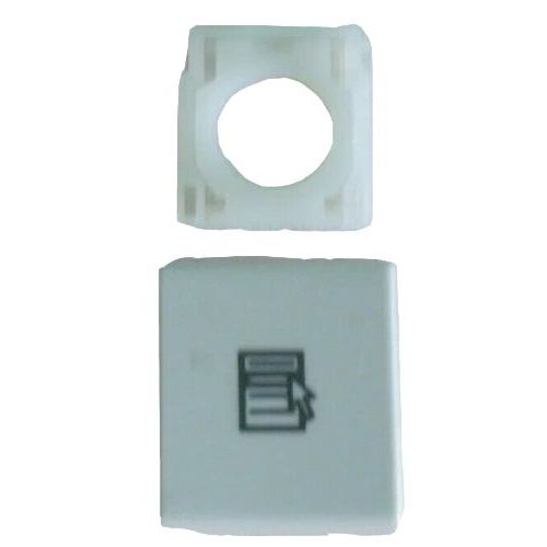 Toshiba Français Original MP-09M86F065281 Blanc /Une Touche Clavier.annuler