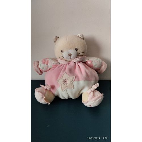 Doudou Chat Boule Lilirose Kaloo