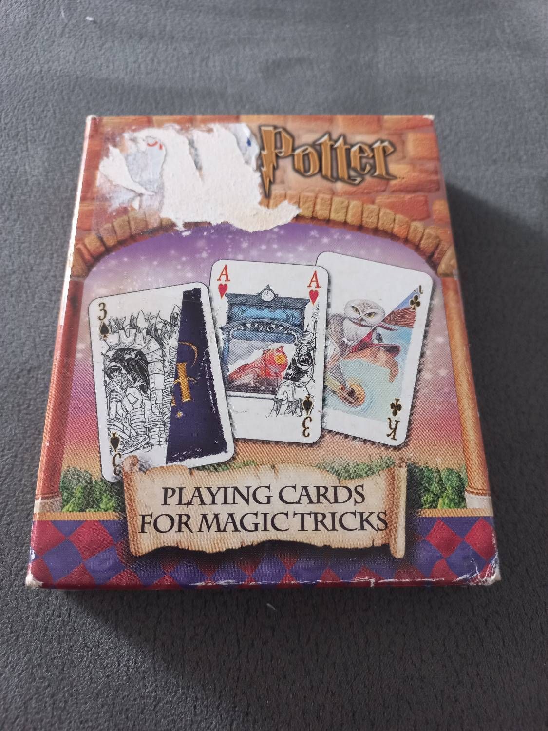 Harry Potter Zauberkarten-Set Für Magic Tricks – Handmade Kartenspiel