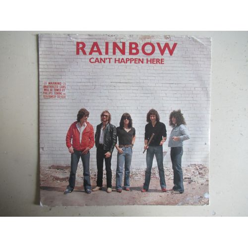 Rainbow . Can't Happen Here . 1981