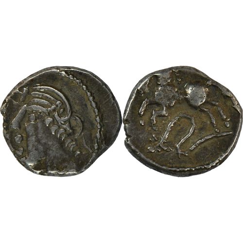 Gaule - Sequanes - Denier Togirix - Argent - 80-50 Av. Jc - Lt.5550 - 21-281