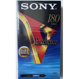 SONY VHS 180 (3 heures)