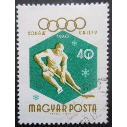 Hongrie N°1354 Jeux Olympiques De Squaw Valley 1960 Oblitéré