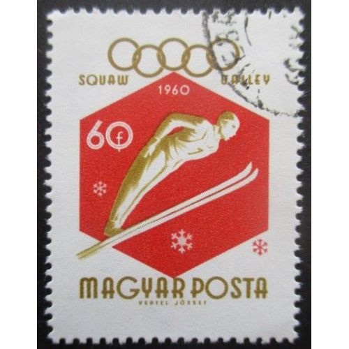 Hongrie N°1355 Jeux Olympiques De Squaw Valley 1960 Oblitéré