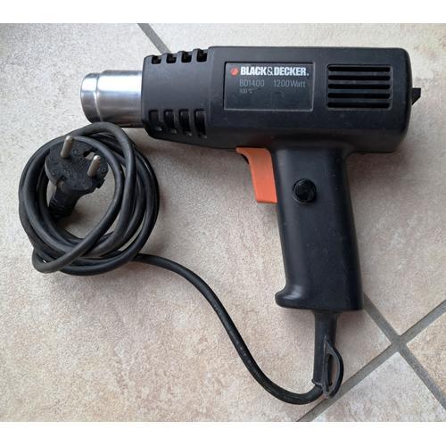 Pistolet thermique/décapant à peinture Black & Decker BD1400