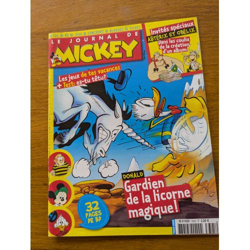Le Journal De Mickey 3305 Astérix Et Obélix Dans Les Coulix De La Création D'un Album