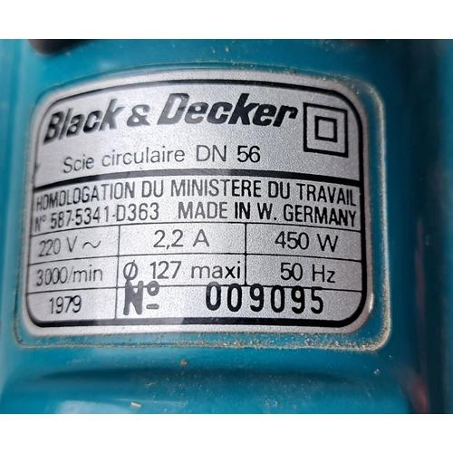 Scie Circulaire DN56 Black & Decker