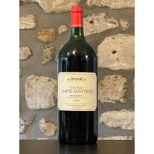 Vin Rouge, Medoc, Château La Rose St Genes Magnum 1995