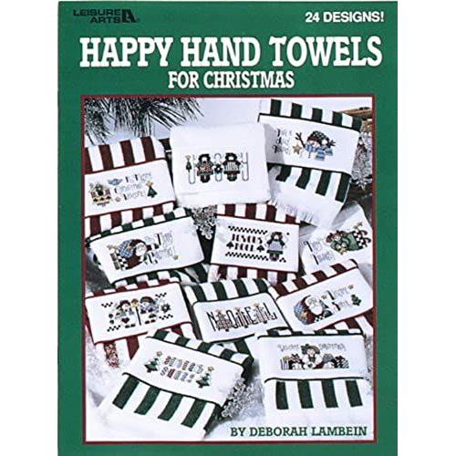 Happy Hand Towels For Christmas (Leisure Arts #3031)