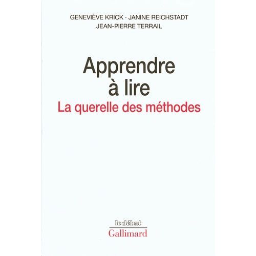 Apprendre À Lire - La Querelle Des Méthodes
