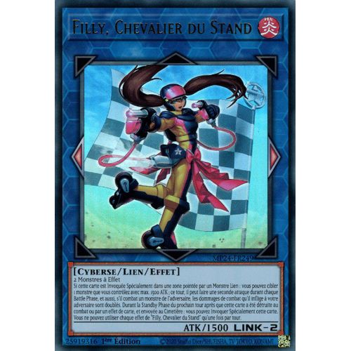 Yu Gi Oh Mp24 Fr249 Filly Chevalier Du Stand Ultra Rare