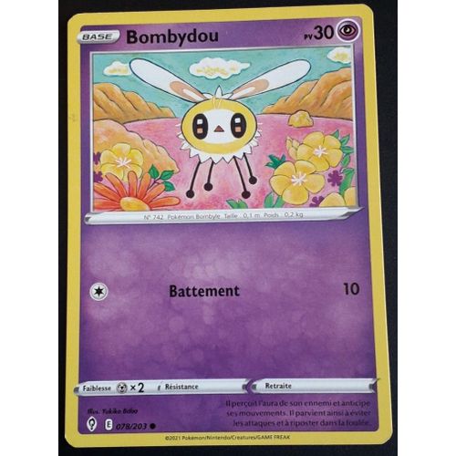 Carte Pokémon Bombydou 078 203 - Evolution Céleste (Vf)