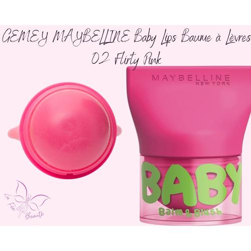 Gemey Maybelline Baby Lips Baume À Lèvre 02 Flirty Pink Rose