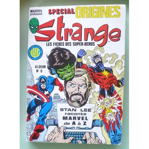 Album Relié Strange Special Origines  N° 6 : 178 Bis 181 Bis 184 Bis