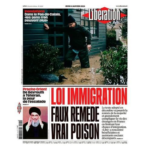 Libération 13222 4 Janvier 2024