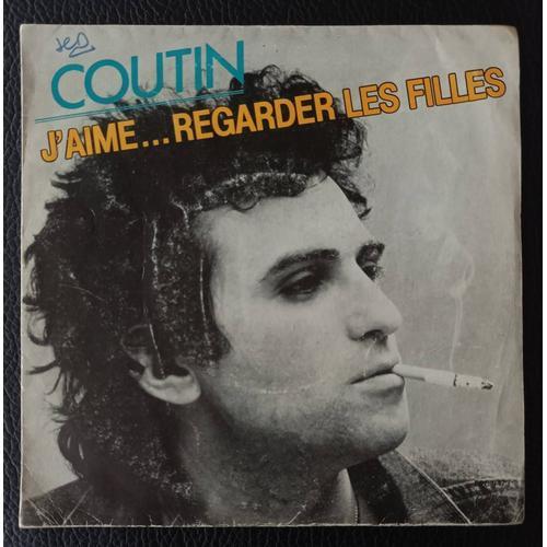 Patrick Coutin - J'aime.. Regarder Les Filles (Qui Marchent Sur La Plage) 5'01 + Lady Mandrax (2'50) - Sp/45rpm/7" / 45t Rock Français 1981 - Boutique Axonalix