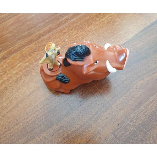 Figurine Timon Et Pumba Mcdonalds Disney Le Roi Lion Mcdo 10 Cm, En Parfait État