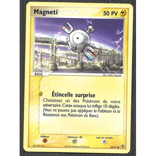 Carte Pokémon Magneti 62/97 - Ex Dragon (Fr)