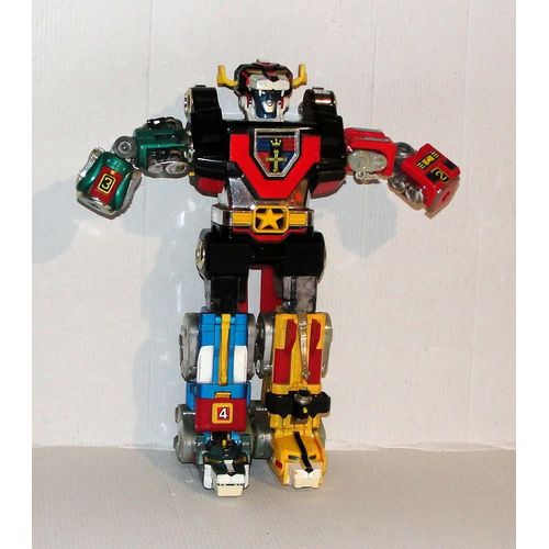 Robot Voltron Golion Lion Force Figurine Medoroid Luxe Metal Pvc Vintage Popy Bandai 28 Cm Style Megazord