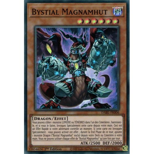 Yu Gi Oh Dabl Fr006 Bystial Magnamhut Super Rare