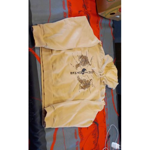 Pull À Capuche Couleur Moutarde Taille S